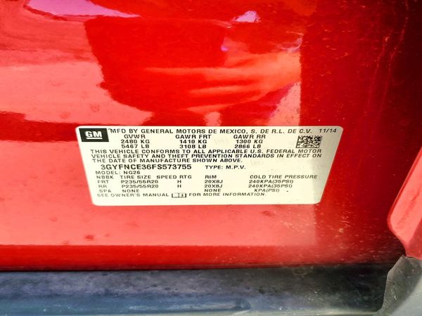 2015 CADILLAC SRX Performance
