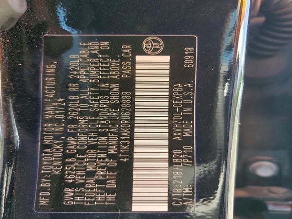2024 TOYOTA CAMRY XSE