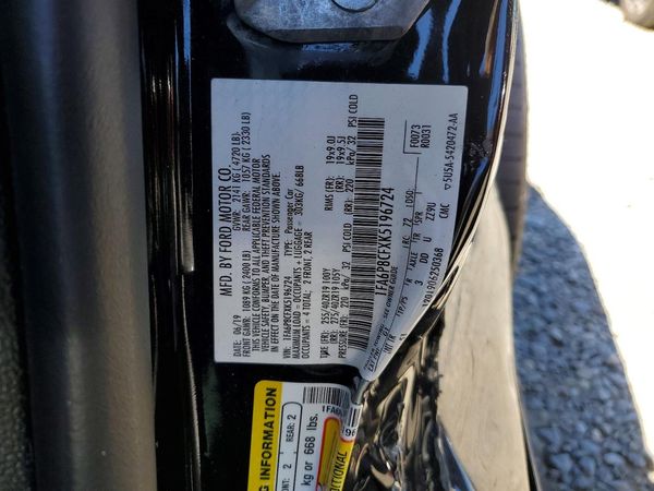 2019 FORD MUSTANG GT Coupe
