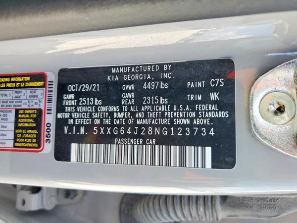 2022 KIA K5 GT-Line