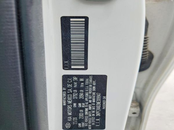 2021 KIA FORTE FE, LXS