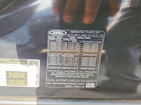 2025 LAND ROVER RANGE ROVER SE