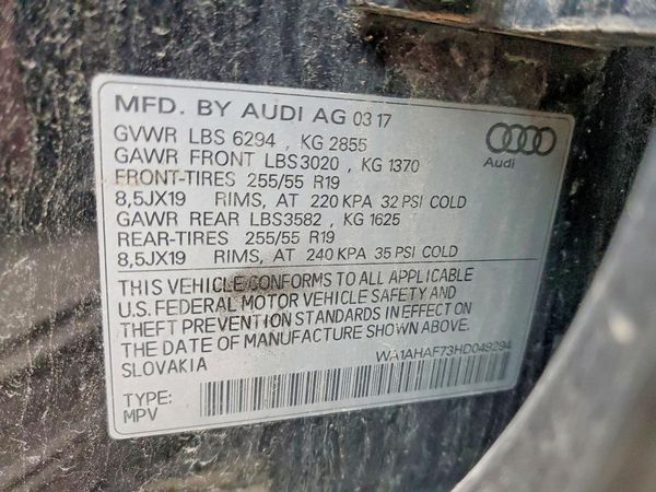 2017 AUDI Q7 quattro Premium
