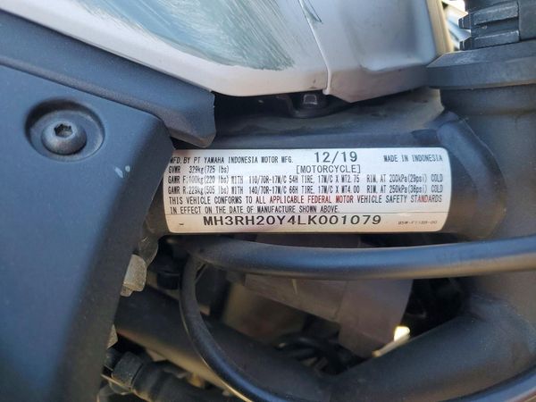 2020 YAMAHA MT-03