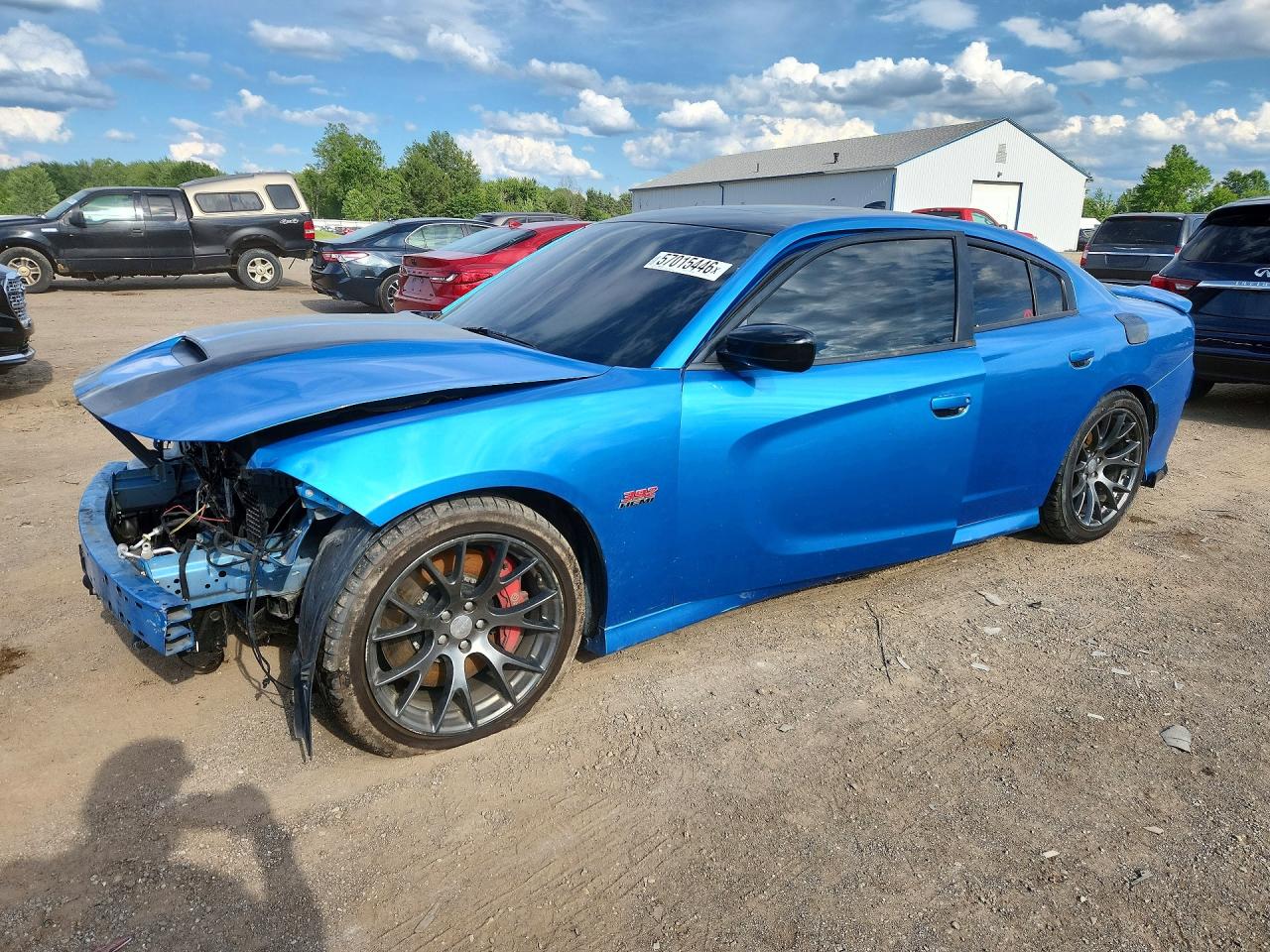 2016 DODGE CHARGER SRT 392 — Front 3/4
