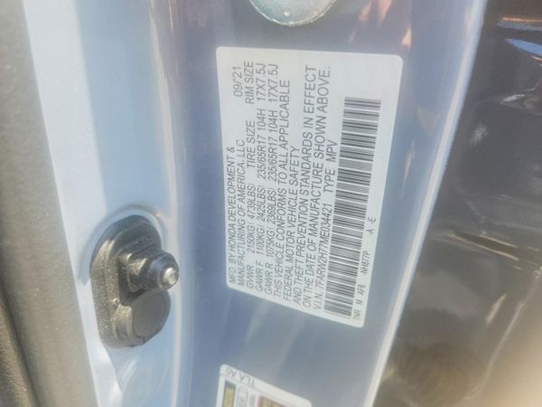 2021 HONDA CR-V SE