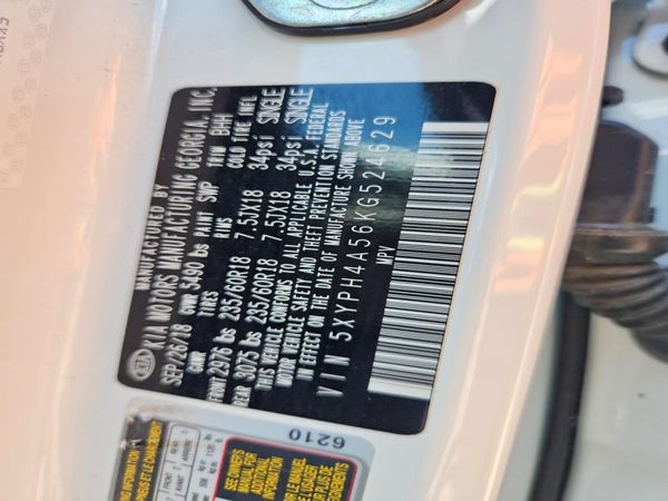 2019 KIA SORENTO