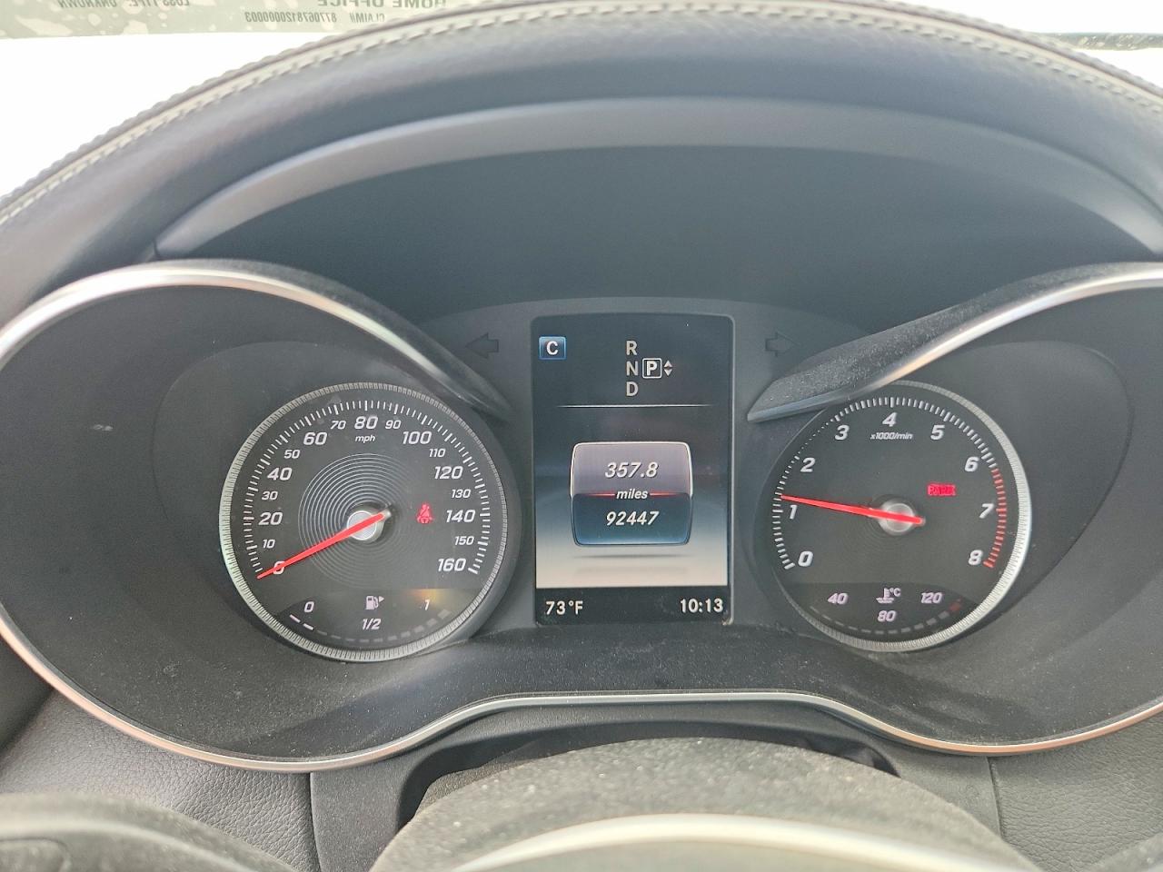2015 MERCEDES-BENZ C 4-MATIC