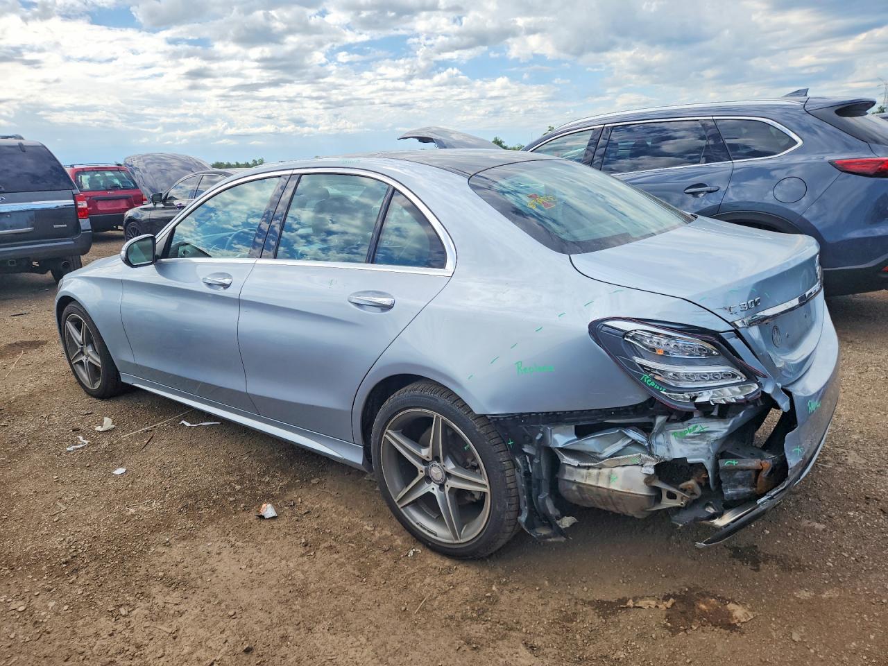 2015 MERCEDES-BENZ C 4-MATIC