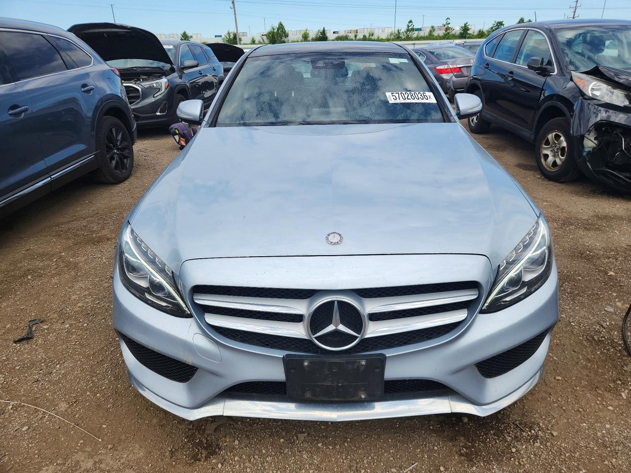 2015 MERCEDES-BENZ C 4-MATIC