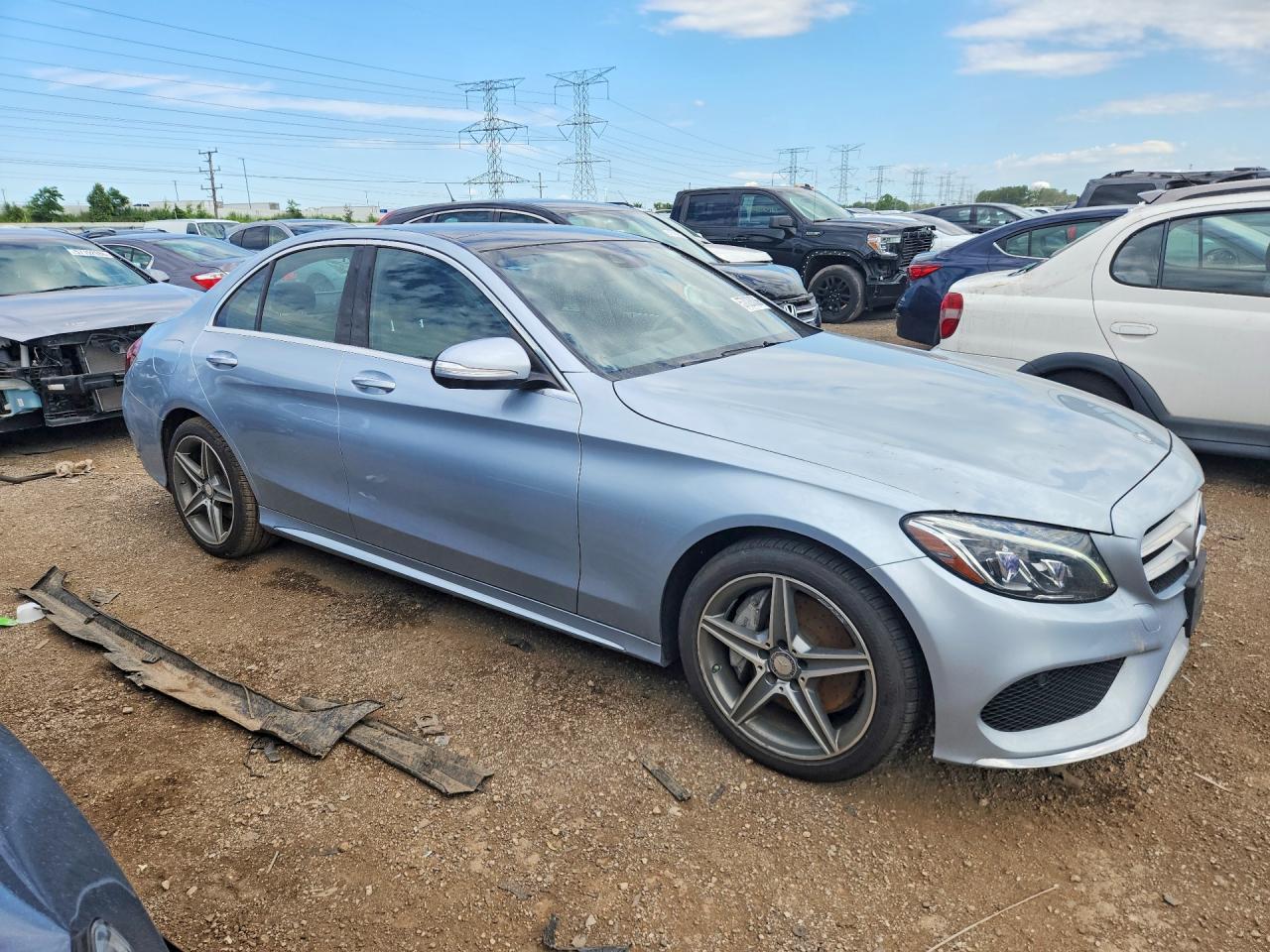 2015 MERCEDES-BENZ C 4-MATIC