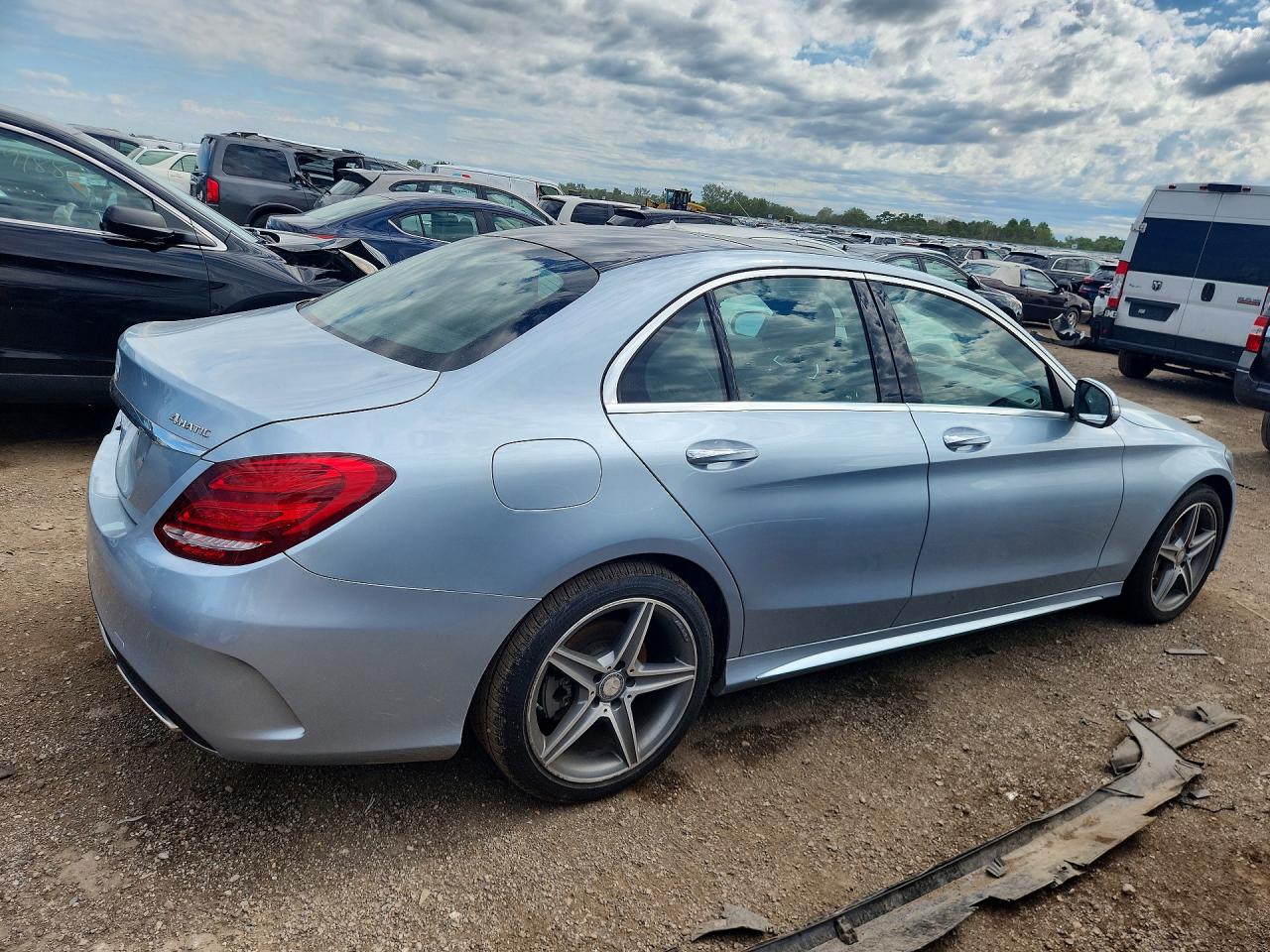2015 MERCEDES-BENZ C 4-MATIC