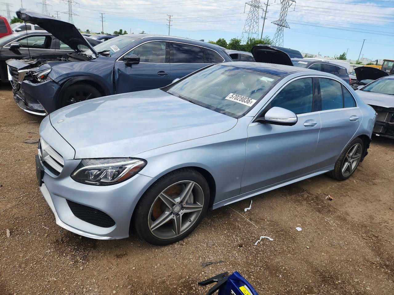 2015 MERCEDES-BENZ C 4-MATIC