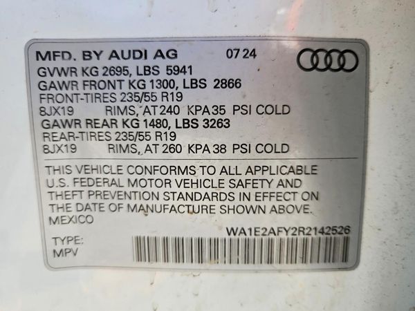 2024 AUDI Q5 E