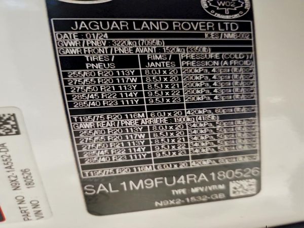 2024 LAND ROVER RANGE ROVER SPORT