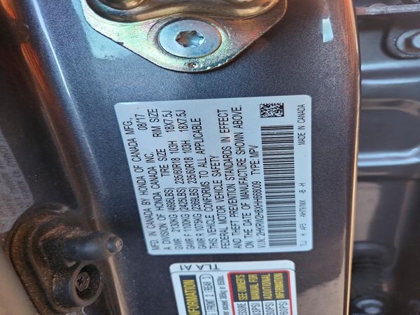 2017 HONDA CRV EX-L/EX-L Navi