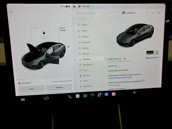 2020 TESLA MODEL 3