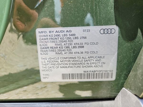 2023 AUDI Q5 S Line quattro Prestige