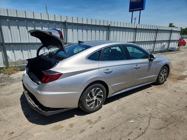 2021 HYUNDAI SONATA HYBRID Blue