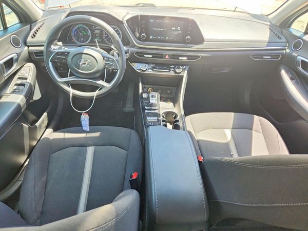 2021 HYUNDAI SONATA HYBRID Blue