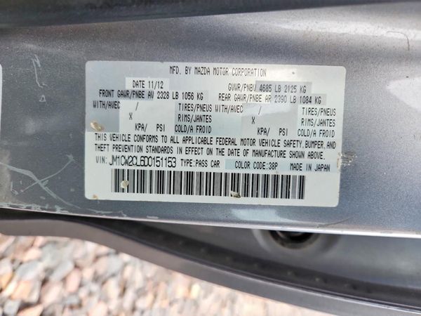 2013 MAZDA 5 Touring/GS