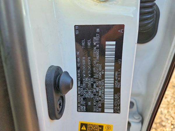 2019 TOYOTA HIGHLANDER HYBRID XLE Hybrid
