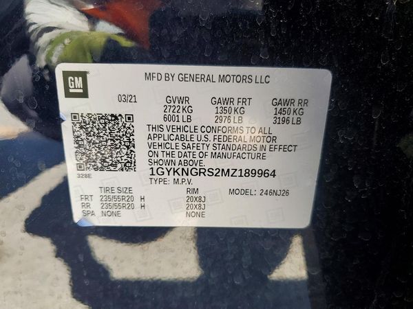 2021 CADILLAC XT5 Sport