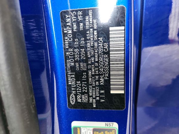 2024 HYUNDAI ELANTRA SEL w/ Convenience Pkg
