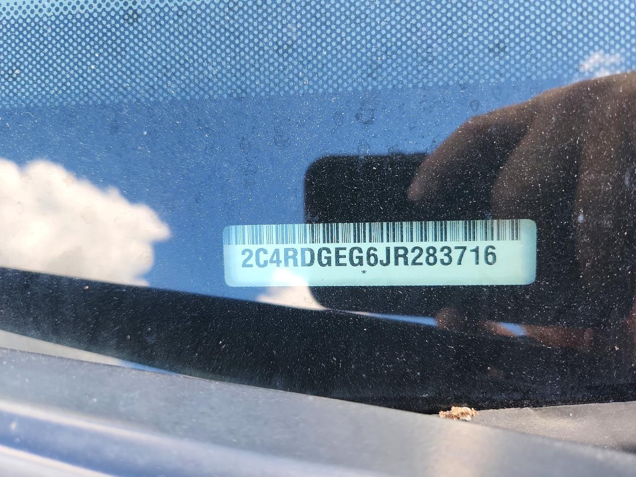 2018 DODGE GRAND CARAVAN GT (US), GT FWD (Can)