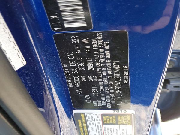 2024 KIA FORTE LX, LXS