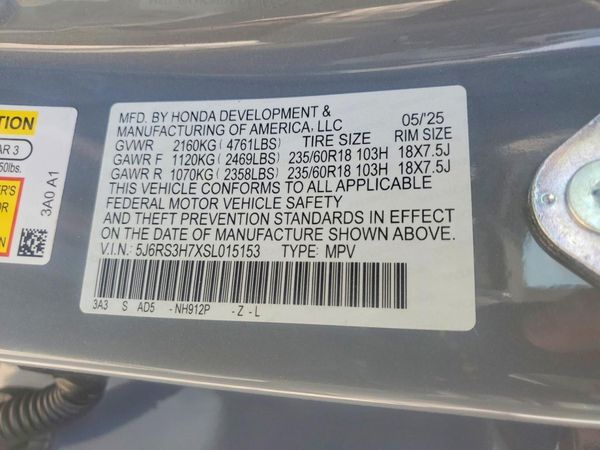 2025 HONDA CR-V EX-L