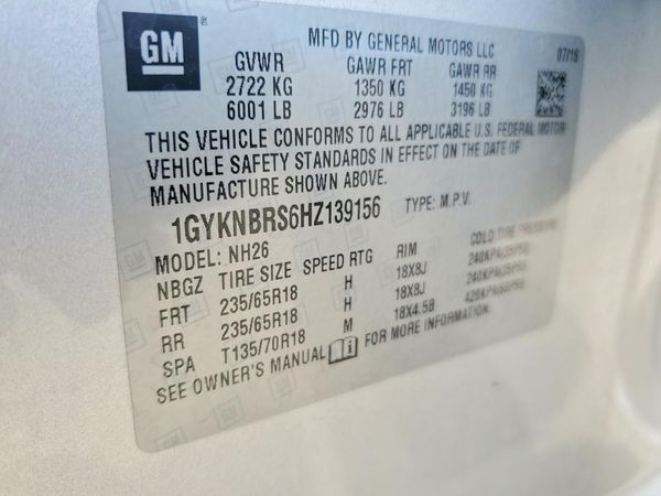 2017 CADILLAC XT5 Luxury