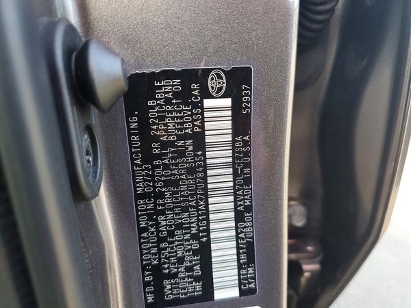2023 TOYOTA CAMRY SE