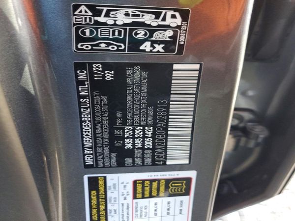 2023 MERCEDES-BENZ ALL OTHER EQS450+ — VINS