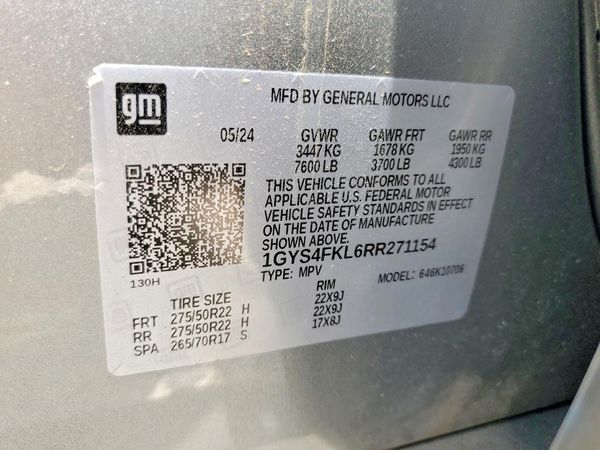 2024 CADILLAC ESCALADE Sport +Touring Pkg