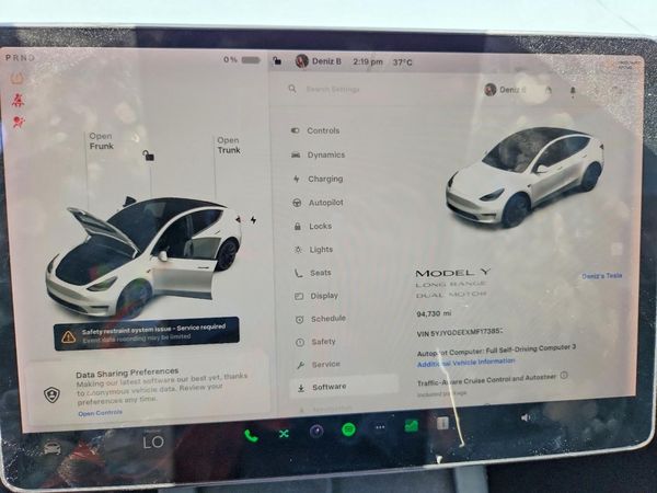 2021 TESLA MODEL Y