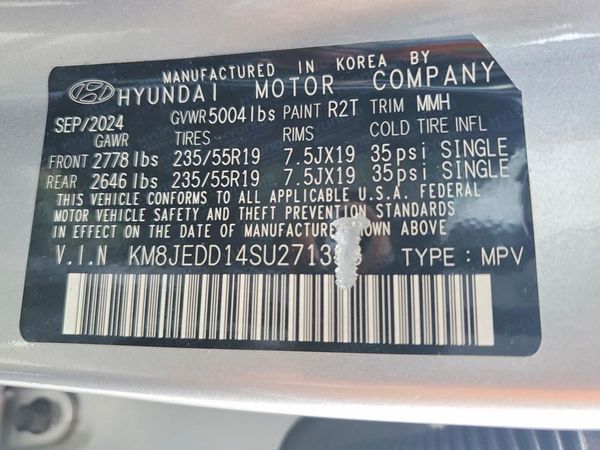 2025 HYUNDAI TUCSON Limited