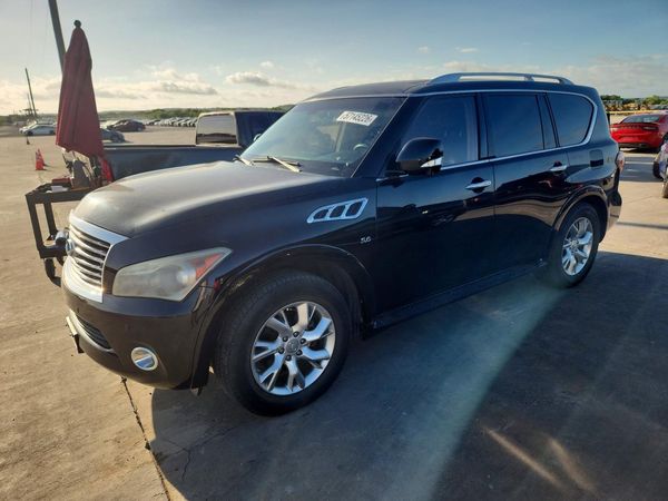 2014 INFINITI QX80 — DSFA — Front 3/4