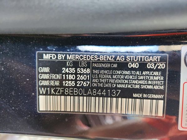 2020 MERCEDES-BENZ E E350-4M