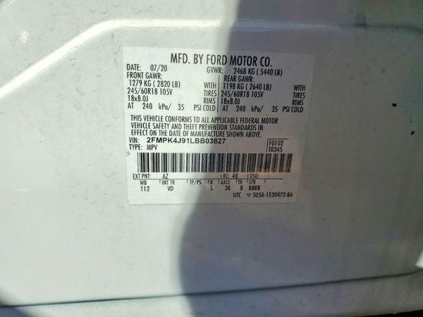 2020 FORD EDGE SEL