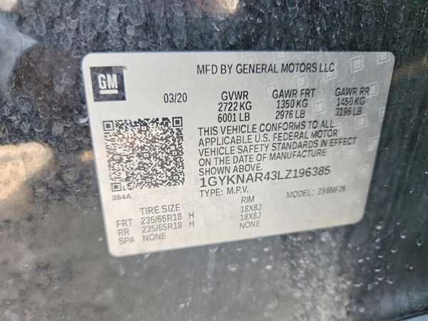 2020 CADILLAC XT5 Luxury