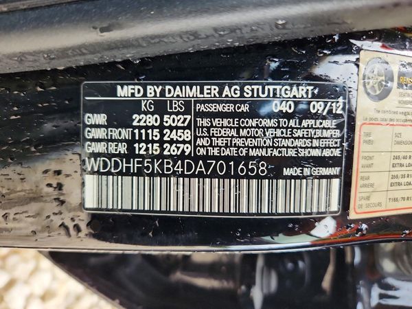 2013 MERCEDES-BENZ E E350