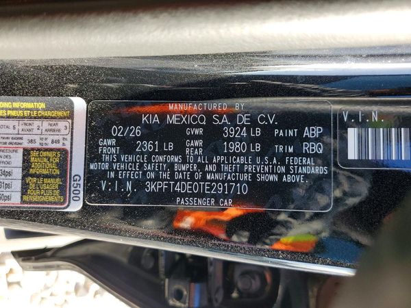 2026 KIA K4 LX, LXS