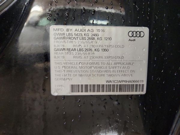 2017 AUDI Q5 quattro Premium