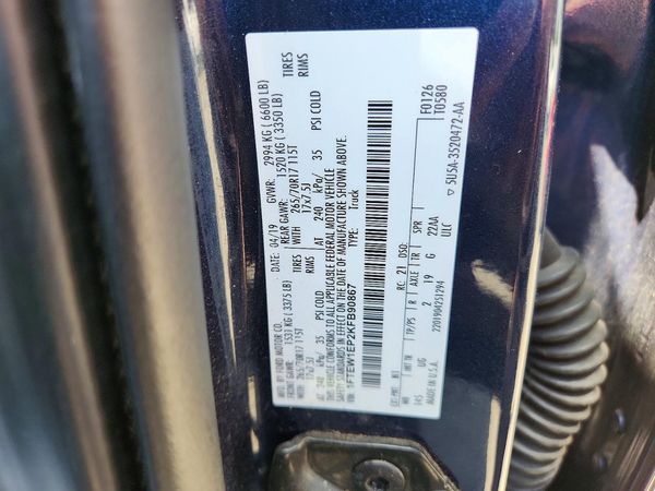 2019 FORD F150