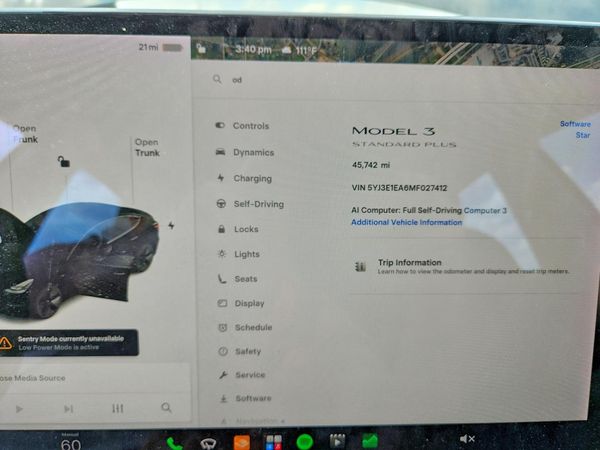 2021 TESLA MODEL 3