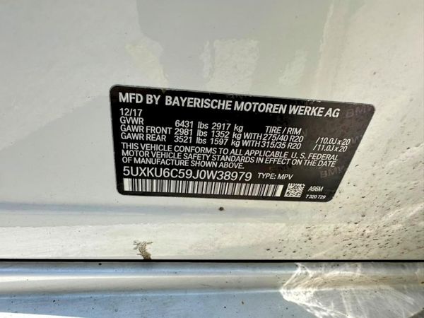 2018 BMW X6 xDrive50i