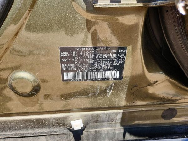 2021 SUBARU OUTBACK Touring+M/R+NAVI(HK)