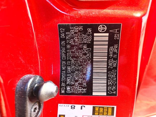 2012 TOYOTA PRIUS