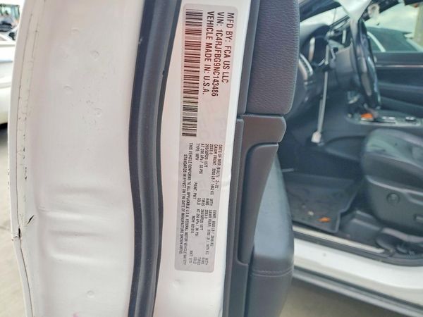 2022 JEEP GRAND CHEROKEE WK LIMITED 4X4